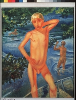 Petrov-Vodkin, Kuzma Sergeyevich - Bathing Boys