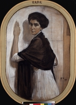 Serov, Valentin Alexandrovich - Portrait of Countess Sofia Olsuphyeva