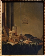 Vucht, Gerrit, van - Still life with Books