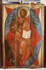 Russian icon - Christ in Majesty (Saviour of the World)