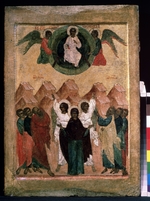 Russian icon - The Ascension of Christ