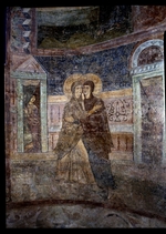 Ancient Russian frescos - The Visitation