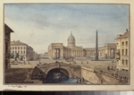 Vorobyev, Maxim Nikiphorovich - The Kazan Cathedral in Saint Petersburg