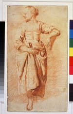 Velde, Adriaen, van de - Woman in  Peasant Dress