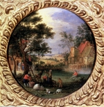 Brueghel, Jan, the Younger - Gathering Apples