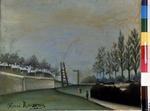 Rousseau, Henri Julien Félix - View of Vanves