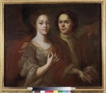 Matveyev, Andrei Matveyevich - Self-portrait with the wife