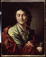 Losenko, Anton Pavlovich - Portrait of the actor Fyodor Volkov (c. 1729-1763), the founder of the first Russian theatre