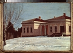 Soroka, Grigori Vasilyevich - View of the Milyukov's manor-house in Ostrovki