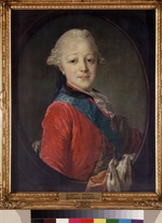 Rokotov, Fyodor Stepanovich - Portrait of Grand Duke Pavel Petrovich (1754-1801) as child