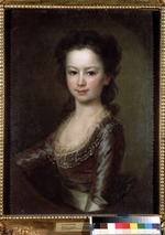 Levitsky, Dmitri Grigorievich - Portrait of Countess Maria Artemyevna Vorontsova as Child