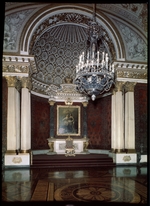 Montferrand, Auguste, de - The Small Throne Hall (Peter the Great Hall) in the Winter palace