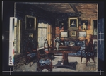 Zhukovsky, Stanislav Yulianovich - The Drawing room in the Manor house Rozhdestveno