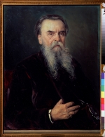 Makovsky, Vladimir Yegorovich - Portrait of the collector Ivan Tsvetkov (1845-1917)