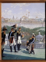 Matveyev, Nikolai Sergeyevich - King Frederick William III of Prussia  thanking Moscow for the rescue of his empire