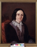 Mazer, Carl Petter - Portrait of Countess Maria Nikolayevna Volkonskaya (1805-1863)
