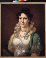 Tropinin, Vasili Andreyevich - Portrait of Princess Isabella de Conti