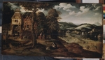 Patinier, Joachim - Landscape with the Flight into Egypt