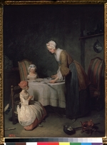 Chardin, Jean-Baptiste SimÃ©on - Grace Before Dinner (Le Bénédicité)