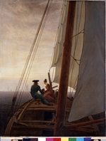 Friedrich, Caspar David - On Board a Sailing Ship
