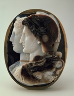 Classical Antiquities - Cameo (The Gonzaga Cameo) with King Ptolemy II of Egypt and his wife Arsinoe I
