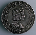 Numismatic, West European Coins - 4-Testoon. Duchy Savoy, Italy (Obverse: Philibert II, Duke of Savoy)
