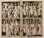 West European Applied Art - Diptych with Gospel Subjects