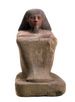 Ancient Egypt - Statue of the Scribe Maaniamen