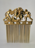 Scythian Art - Comb with a fighting scene