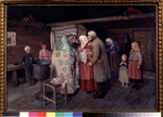 Korovin, Pyotr Ivanovich - Infant Baptism