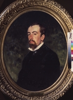 Repin, Ilya Yefimovich - Portrait of the artist Vasili Polenov (1844-1927)