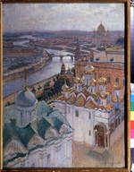 Gritsenko, Nikolai Nikolayevich - View of Moscow from the Ivan the Great Bell Tower