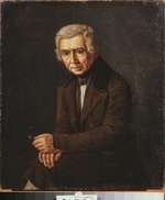 Soroka, Grigori Vasilyevich - Portrait of the artist Alexei Venetsianov (1780-1847)
