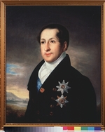 Tropinin, Vasili Andreyevich - Portrait of Prince Sergei M. Golitsyn