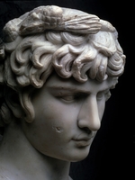 Art of Ancient Rome, Classical sculpture - Bust of Antinous