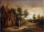 Teniers, David, the Younger - Before a tavern