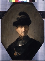 Rembrandt van Rhijn - Portrait of an old warrior