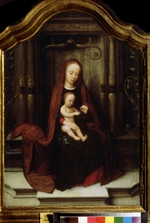 Isenbrant, Adriaen - The Virgin and Child enthroned