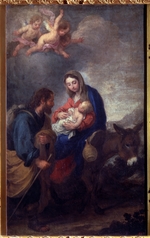 Murillo, Bartolomé Estebàn - The Flight into Egypt