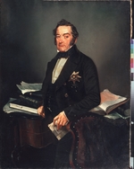 Zichy, Mihály - Portrait of the Senator Ivan Tolstoy