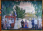 Kustodiev, Boris Michaylovich - Public Merrymaking