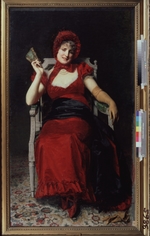 Lehman, Yuri Jacovlevich - Lady in a Directoire Dress