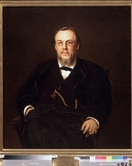 Kramskoi, Ivan Nikolayevich - Portrait of Doctor Sergey Petrovich Botkin (1832-1889)