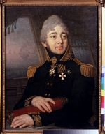 Borovikovsky, Vladimir Lukich - Portrait of Ilya Andreevich Boratynsky (1777-1836)