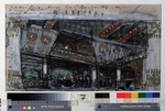 Korovin, Konstantin Alexeyevich - Stage design for the ballet The Golden Fish by L. Minkus