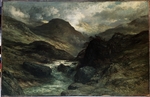 Doré, Gustave - A canyon