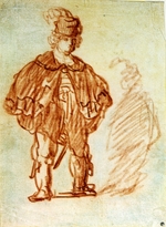 Rembrandt van Rhijn - Standing Actor