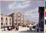 Anonymous - The Synodal Printing house at Nikolskaya Street in Moscow