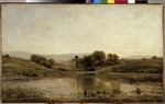 Daubigny, Charles-François - A pond