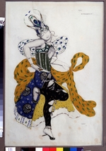 Bakst, Léon - Péri. Costume design for the ballet La Péri by Paul Dukas